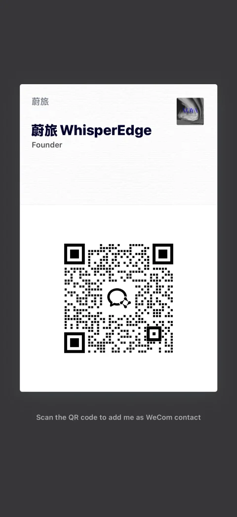 Scan to add on WeChat